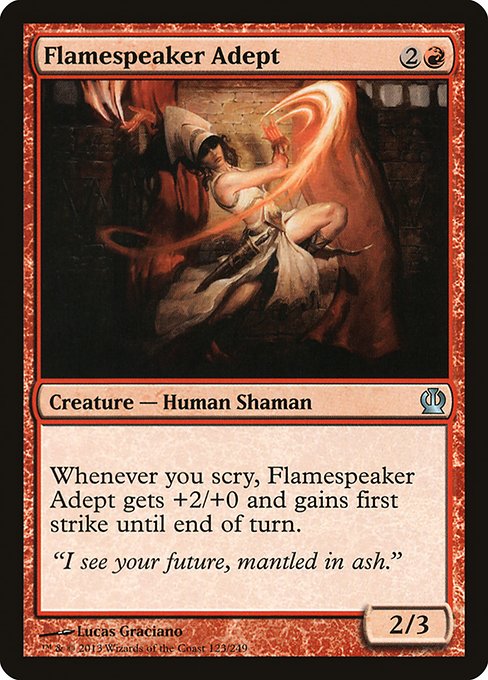 Flamespeaker Adept - Foil