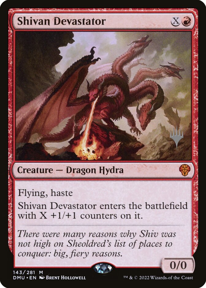 Shivan Devastator - Promo Pack
