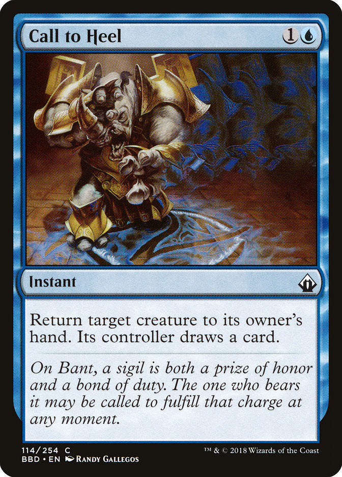 Call to Heel - Foil