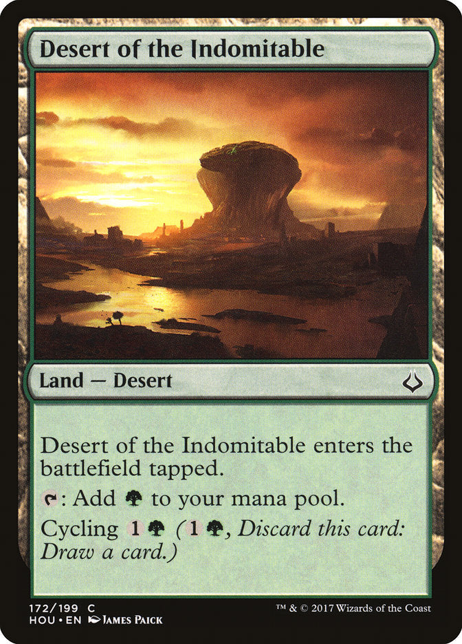 Desert of the Indomitable - Foil