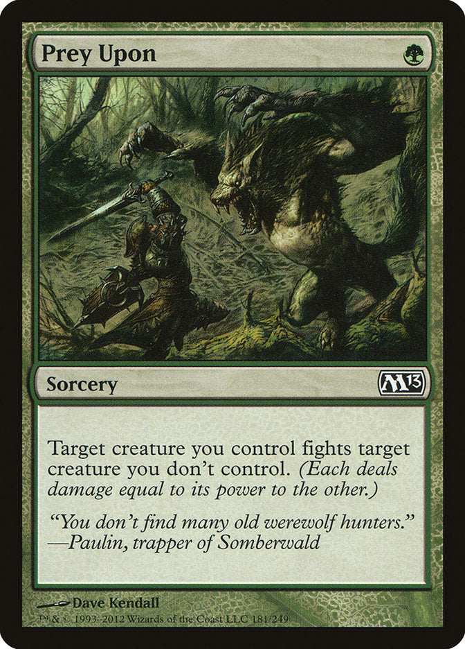 Prey Upon - Foil