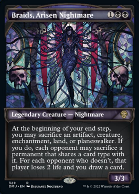 Braids, Arisen Nightmare - Textured Foil