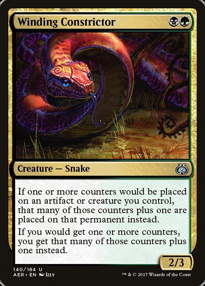 Winding Constrictor - Foil