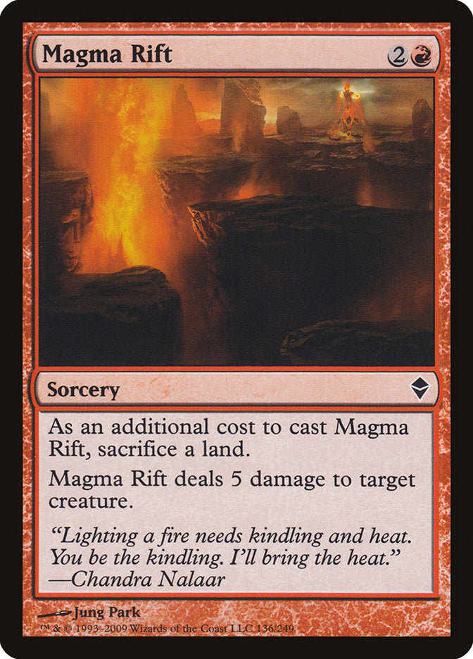 Magma Rift - Foil