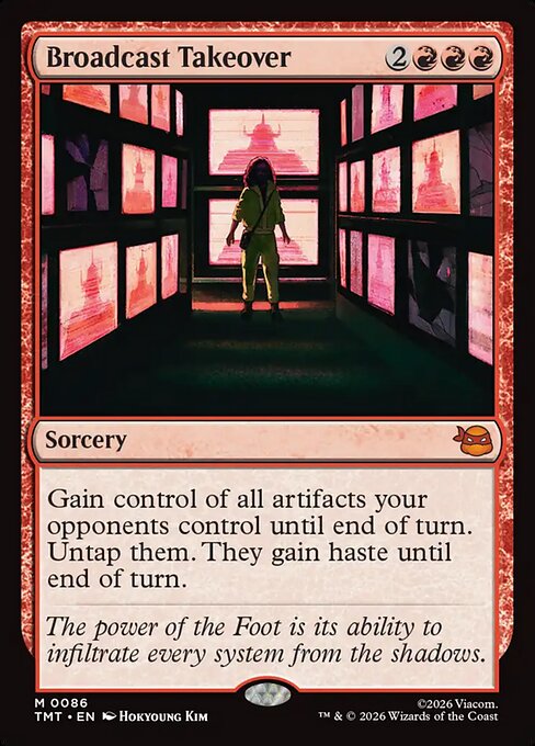 Broadcast Takeover - Foil