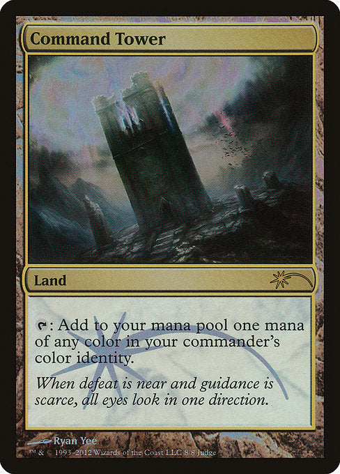 Command Tower - Foil - Judge Promo