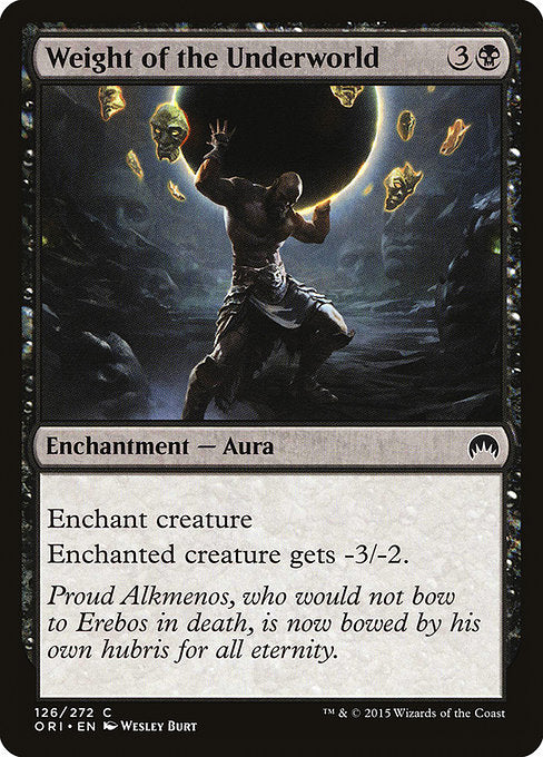 Weight of the Underworld - Foil