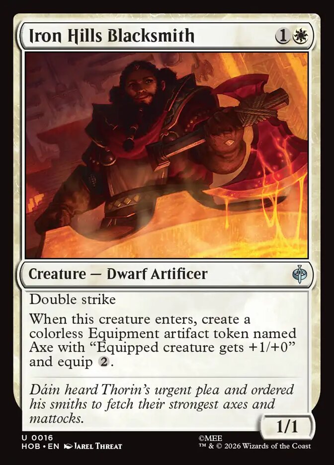 Iron Hills Blacksmith - Foil
