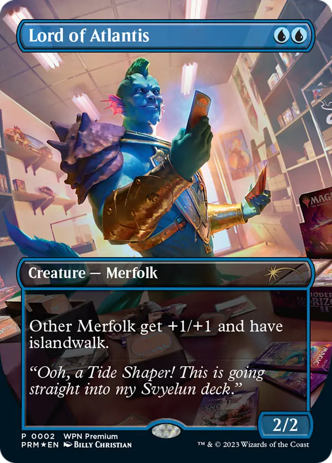 Lord of Atlantis - Foil - WPN Promo