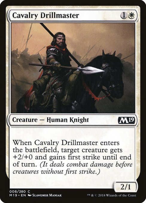 Cavalry Drillmaster - Foil