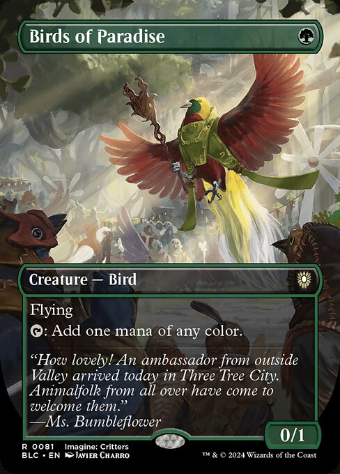 Birds of Paradise - Foil