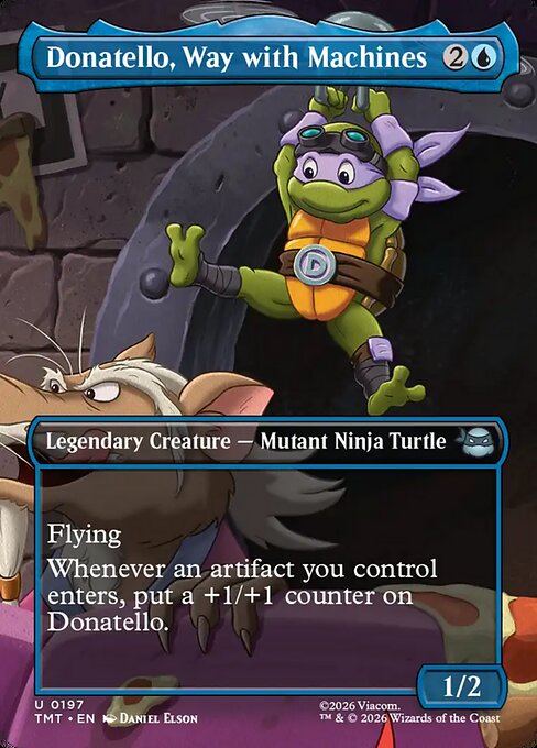 Donatello, Way with Machines - Foil