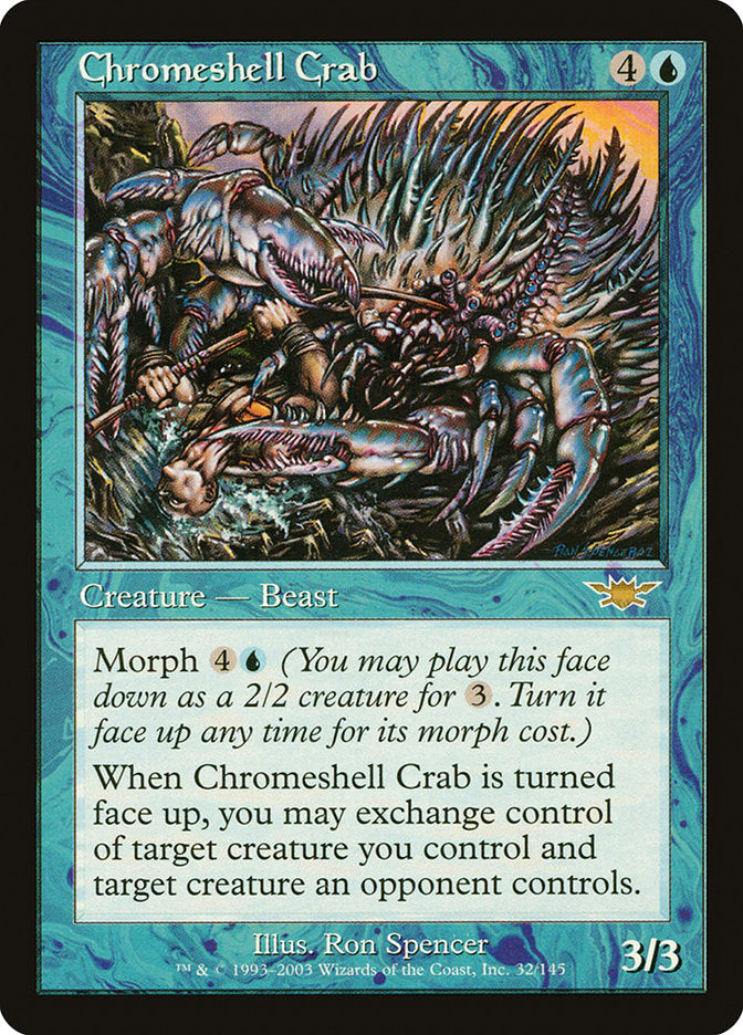 Chromeshell Crab - Foil
