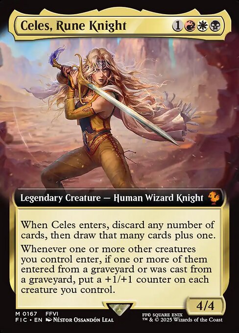 Celes, Rune Knight - Foil