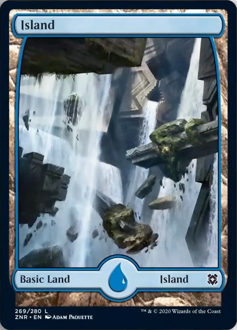 Island (269) - Full Art - Foil