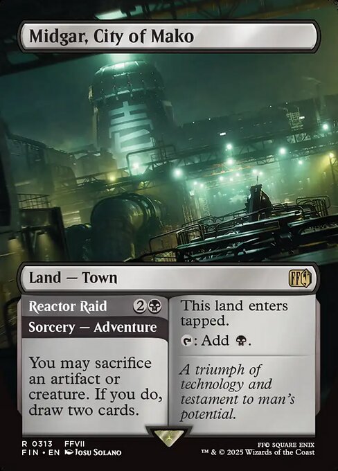 Midgar, City of Mako - Foil
