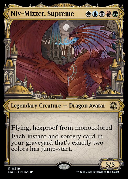 Niv-Mizzet, Supreme - Halo Foil