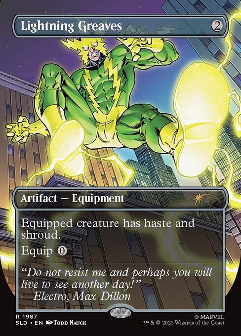 Lightning Greaves (1987) - Foil