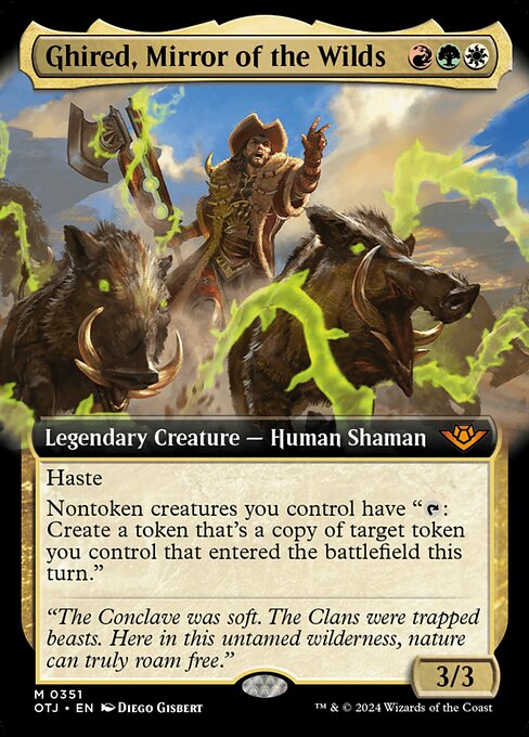 Ghired, Mirror of the Wilds - Foil