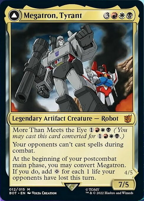 Megatron, Tyrant - Foil