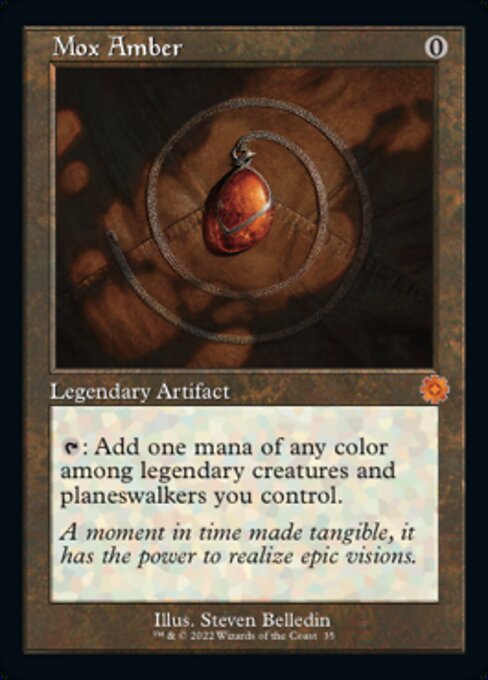 Mox Amber - Foil