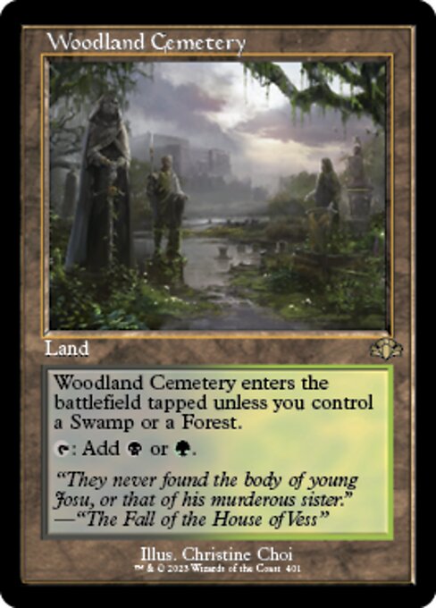 Woodland Cemetery - Foil