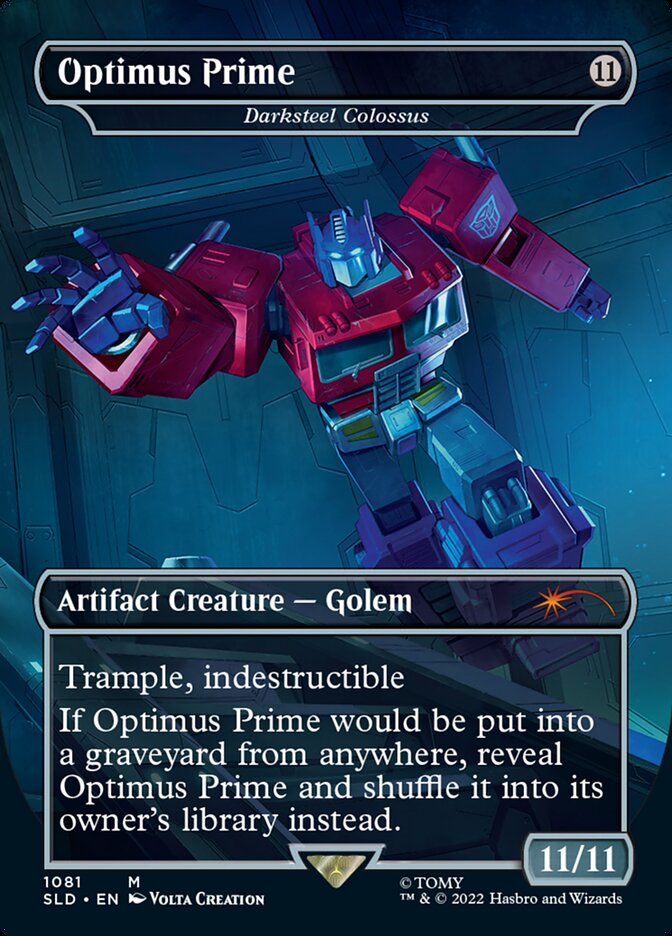 Darksteel Colossus -  Optimus Prime - Foil