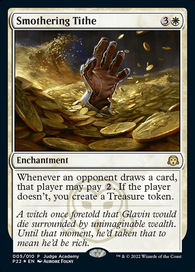 Smothering Tithe - Foil - DCI Judge Promo
