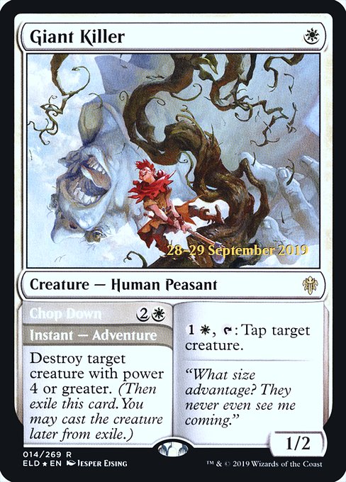 Giant Killer - Foil - Prerelease Promo