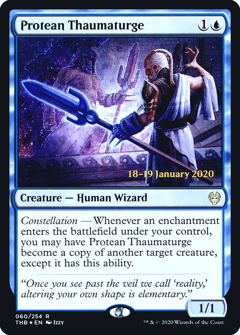 Protean Thaumaturge - Foil - Prerelease Promo