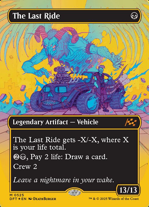 The Last Ride - First Place Foil