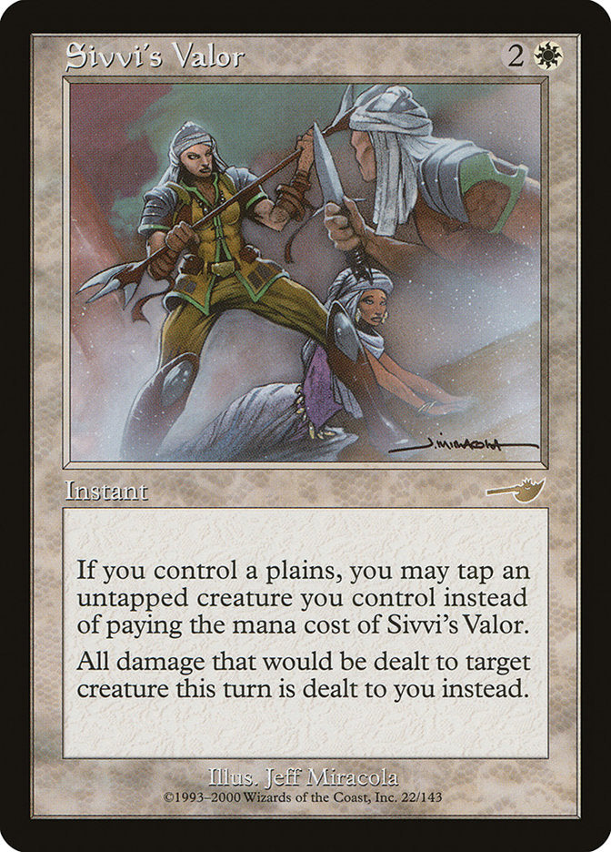 Sivvi's Valor - Foil