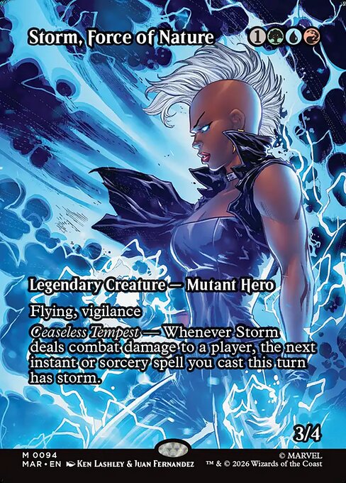 Storm, Force of Nature - Foil