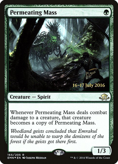 Permeating Mass - Foil - Prerelease Promo