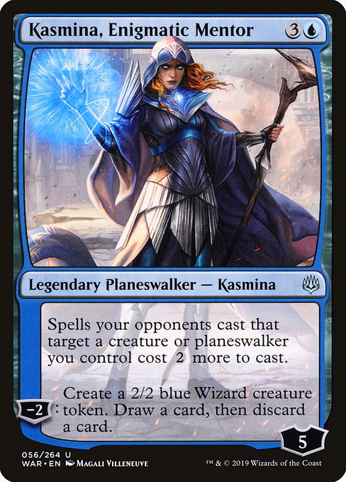 Kasmina, Enigmatic Mentor (Japanese Alternate Art) - Foil