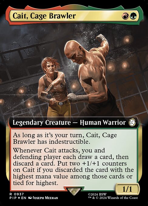 Cait, Cage Brawler - Surge Foil