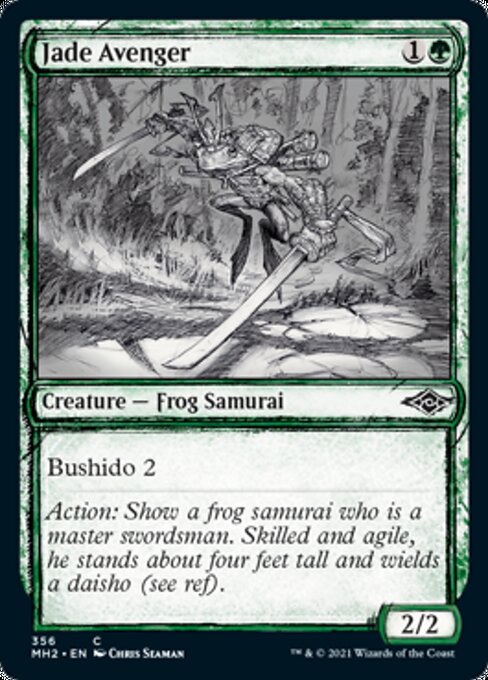 Jade Avenger - Foil