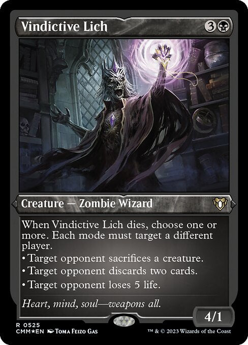 Vindictive Lich - Foil-Etched