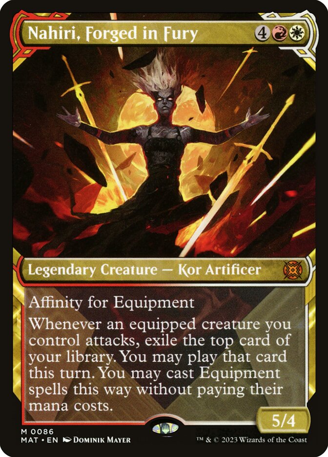 Nahiri, Forged in Fury - Foil