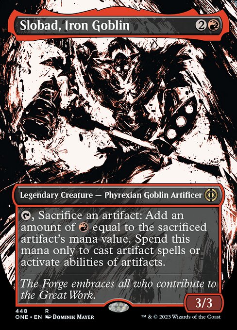 Slobad, Iron Goblin - Step-And-Compleat Foil