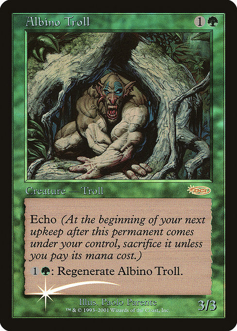 Albino Troll - Foil - FNM Promo