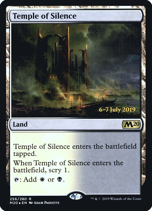 Temple of Silence - Foil - Prerelease Promo