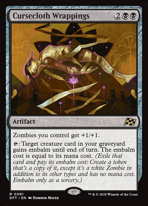 Cursecloth Wrappings - Foil