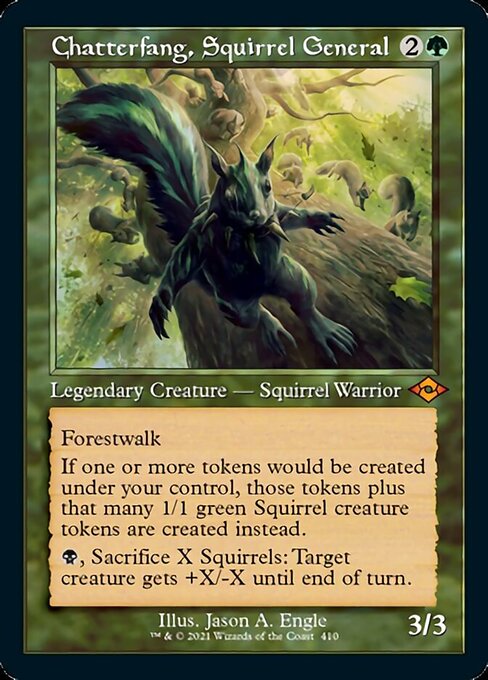 Chatterfang, Squirrel General - Foil
