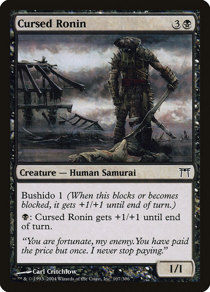 Cursed Ronin - Foil