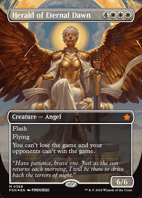 Herald of Eternal Dawn - Mana Foil