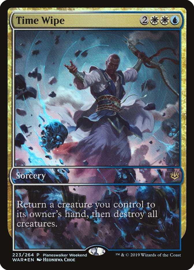 Time Wipe -  Foil - Planeswalker Weekend