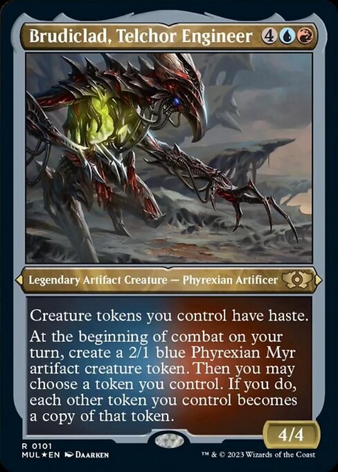 Brudiclad, Telchor Engineer - Foil-Etched