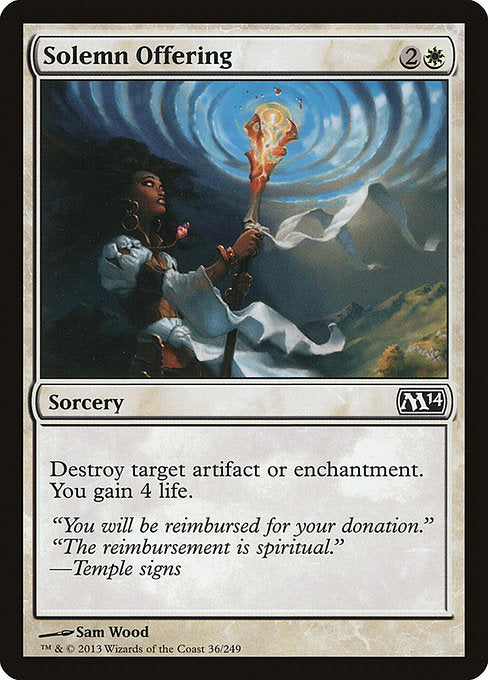 Solemn Offering - Foil