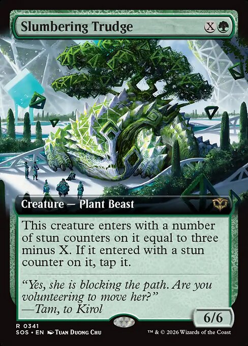 Slumbering Trudge - Foil
